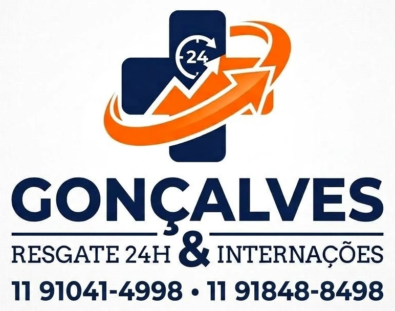 Gonçalves Resgate 24h & Internações — logotipo oficial
